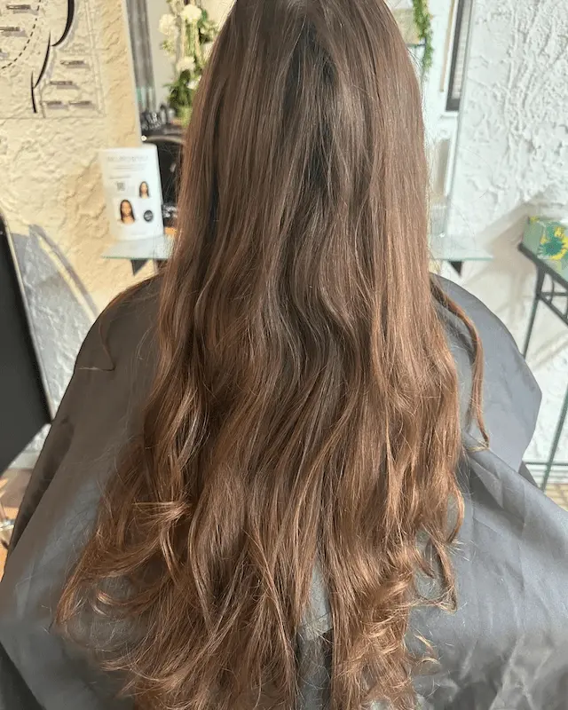 Haartransformation 4 — Ausgangszustand